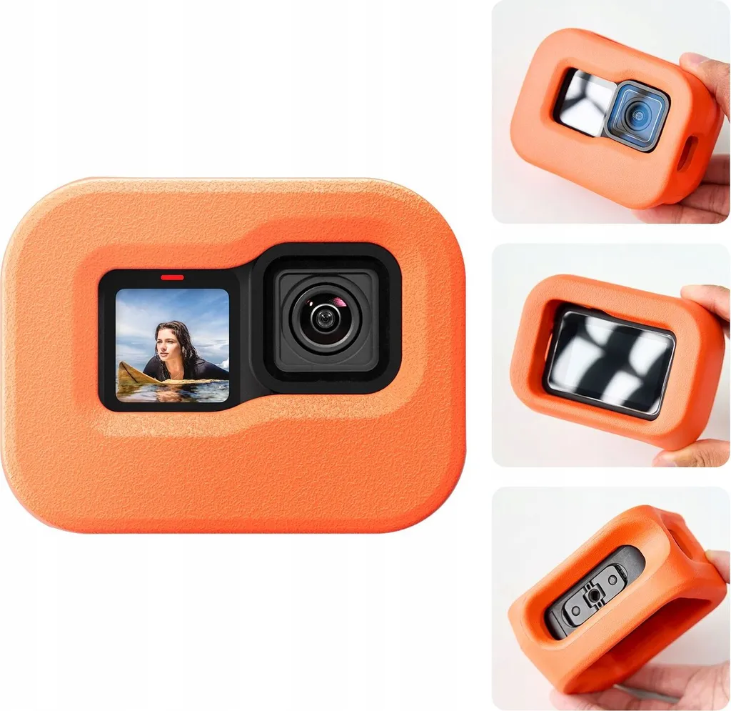 Coque de flottaison GoPro Hero 13 12 11 pour surf et activités de plongée