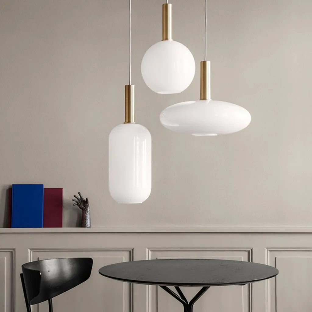 Lampadario Moderno tooLight App668-1Cp E27 Oro e Bianco - 4