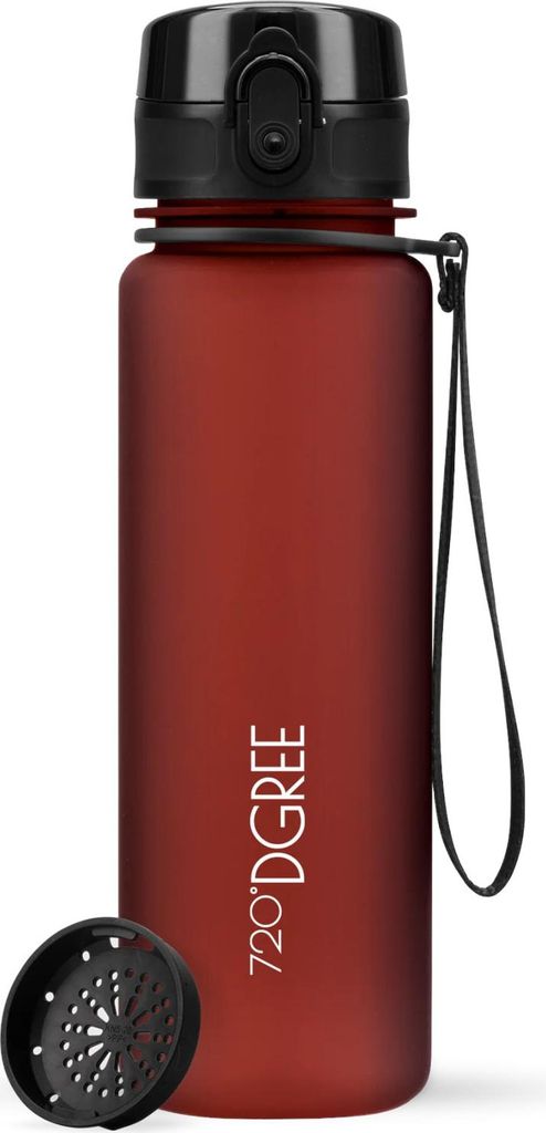 720°DGREE Trinkflasche uberBottle softTouch mit Sieb Produktbild 