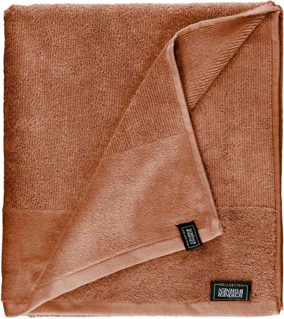 Telo Bagno SCHÖNER WOHNEN SENSE-2 Rust 100x150cm | Cotone Premium