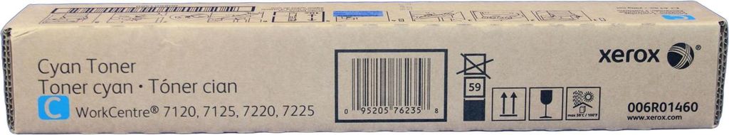 Xerox 006R01460 Tonerkartusche Cyan 15.000 Seiten für Xerox WorkCentre 7120/7125