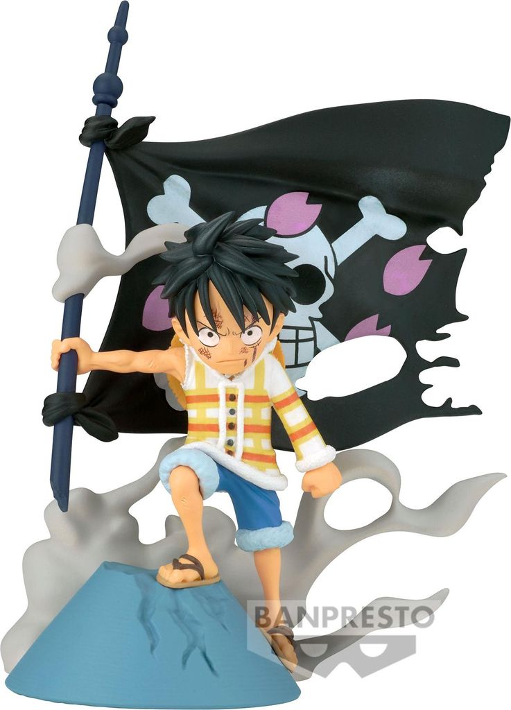 Banpresto - Figurki One Piece WCF Log Stories Monkey D. Luffy 8cm Model Collectors