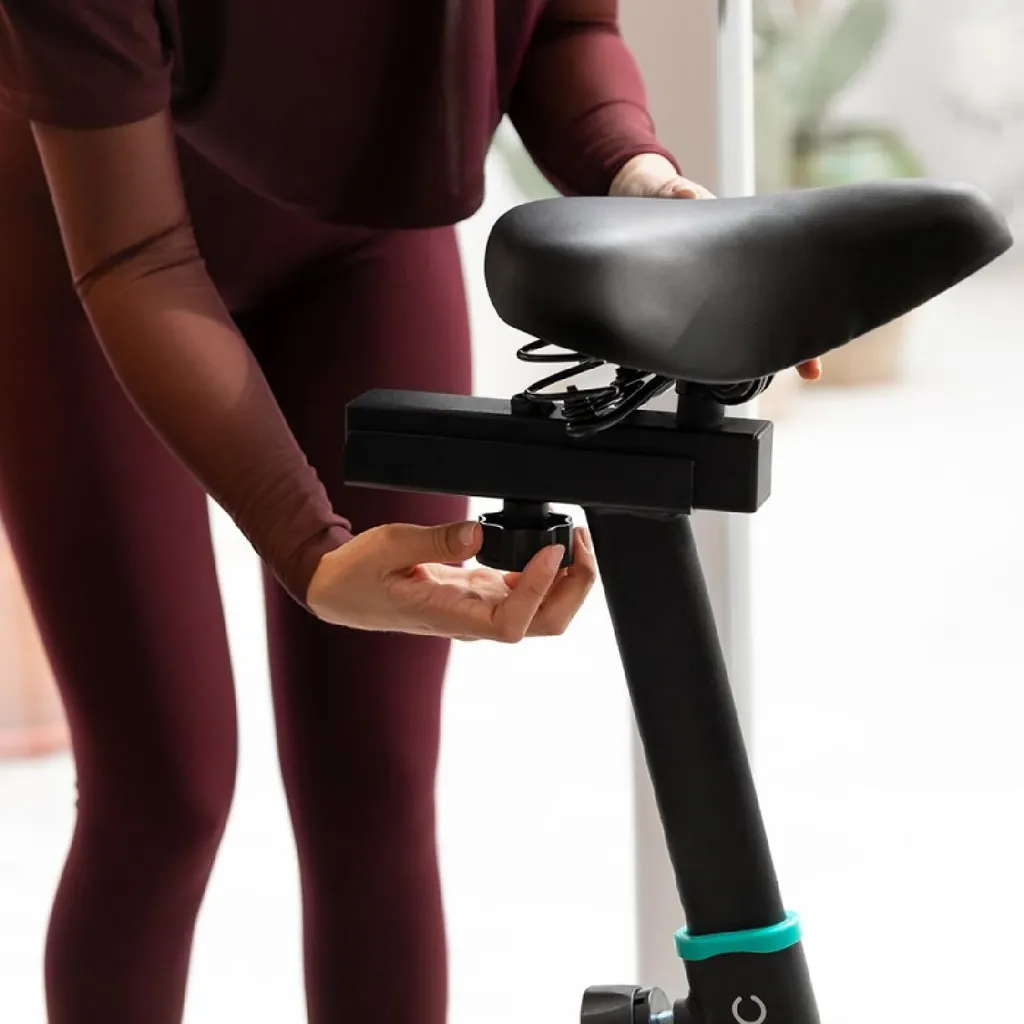 Cecotec DrumFit Interior Vélo d'appartement Noir avec écran LCD complet