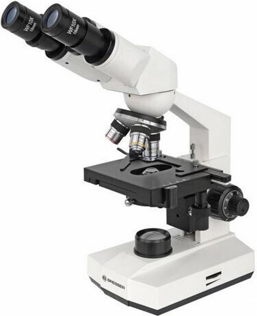 Bresser Optics BINO 40X-400X, Optisches Mikroskop, Schwarz, Produktbild 