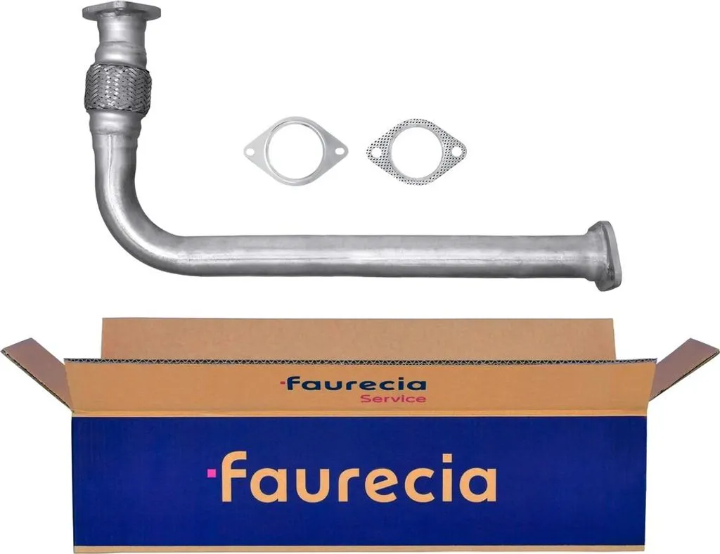 Tube d'échappement pour RENAULT ESPACE III avec kit de montage HELLA