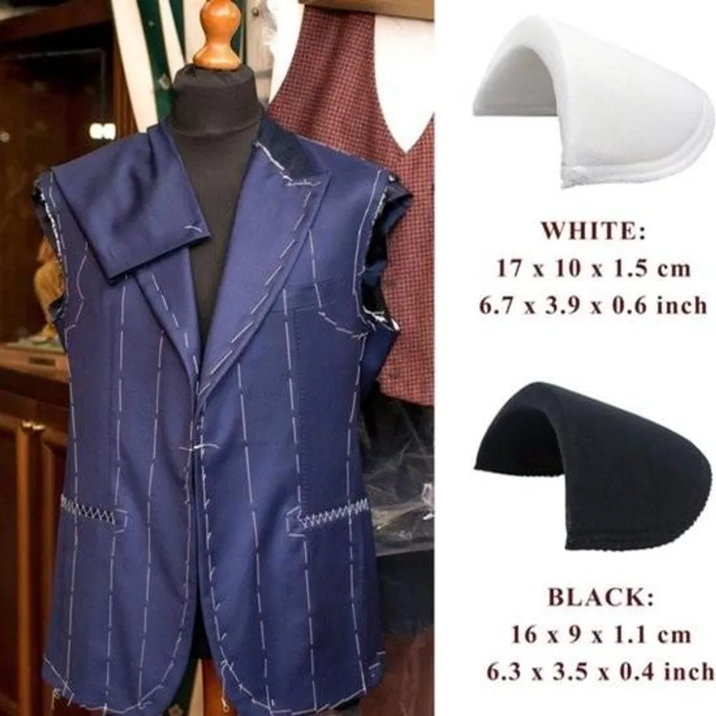 Lot d'épaulettes de protection pour couture et vestes - 4 paires mixtes