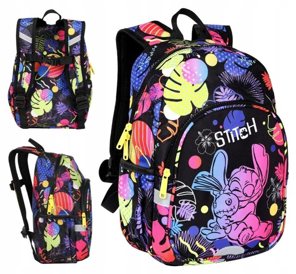 Disney Black Toby Stitch Kinderrucksack Produktbild 