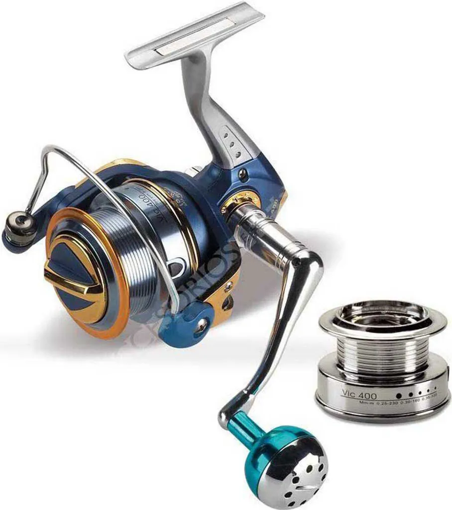 ZunZun Vic 400 Blu: Mulinello Spinning Alluminio con 8+1 Cuscinetti