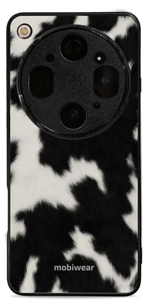 Handyhülle für Oppo Find X9 Ultra, Mobiwear Glossy Case, Kuhfell-Optik
