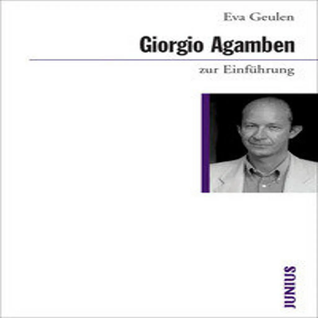 Giorgio Agamben zur Einführung - Guide Essentiel de Philosophie Allemande