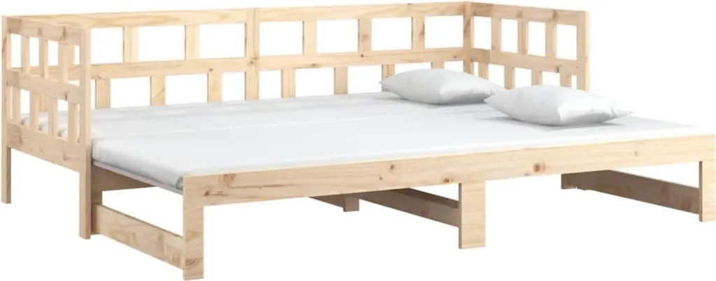 Lit de jour extensible en pin massif : la solution pour petits espaces