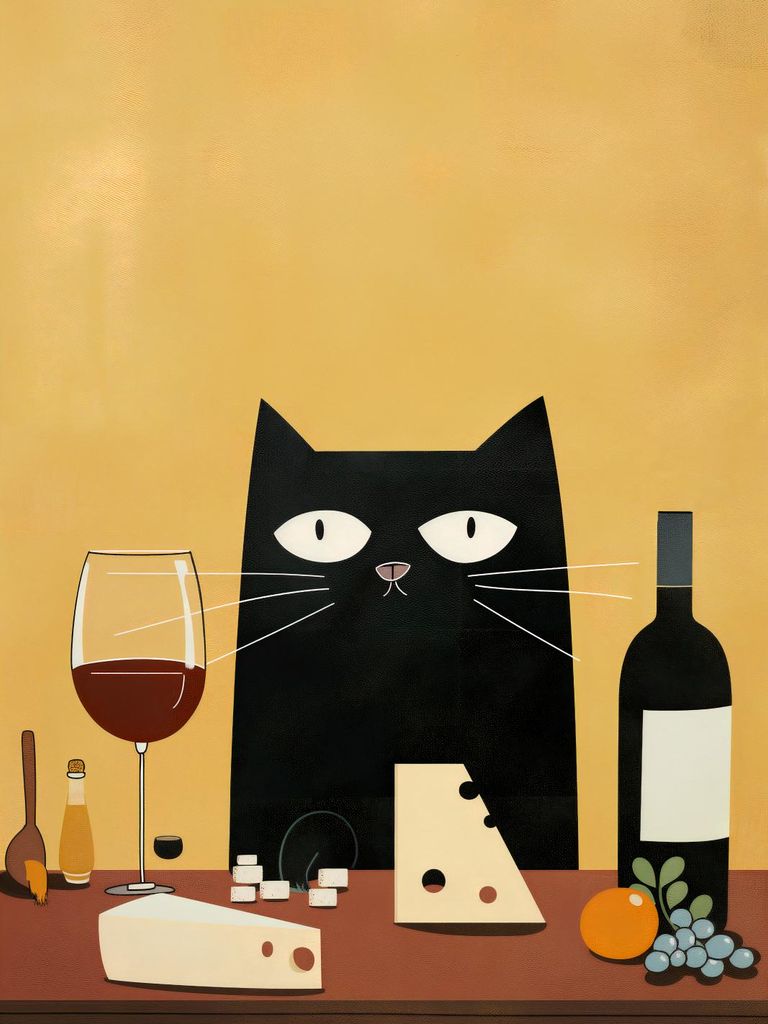 Plakat 15x20cm Gastronomisches Festmahl