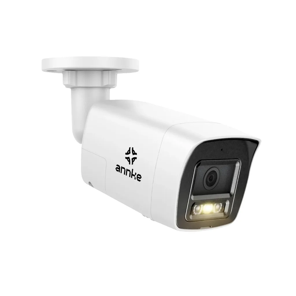 Caméra 4K 8MP-V2 anti-intrusion IP67 avec audio et vision nocturne pro