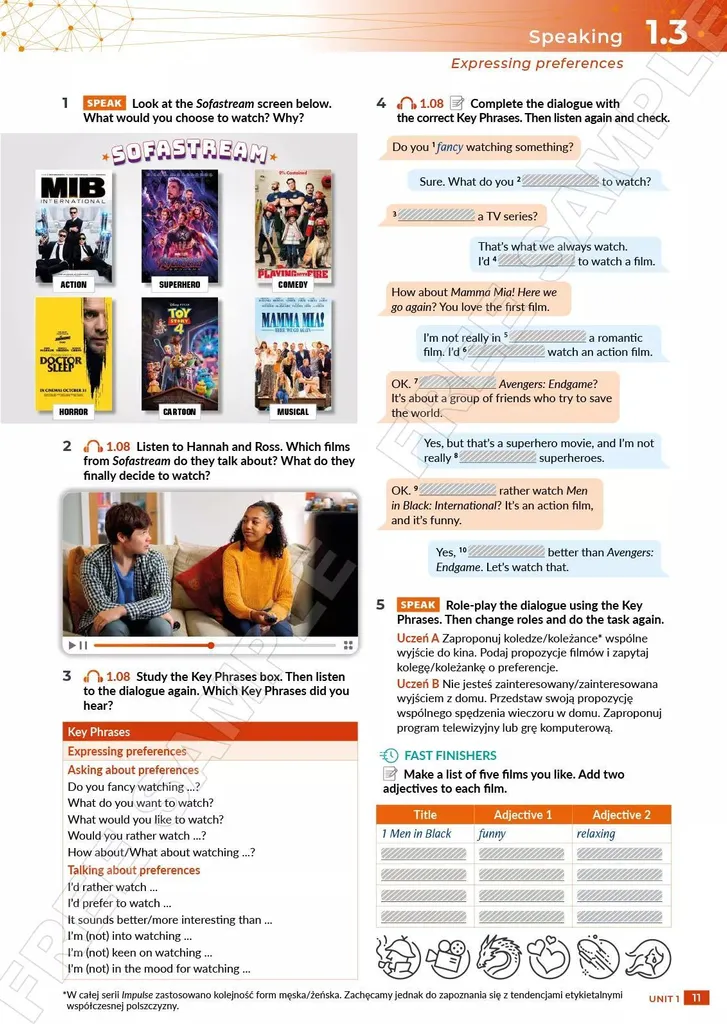 Livre Anglais Impulse 1 A2/A2+ avec Méthode Actionnelle Moderne - 6