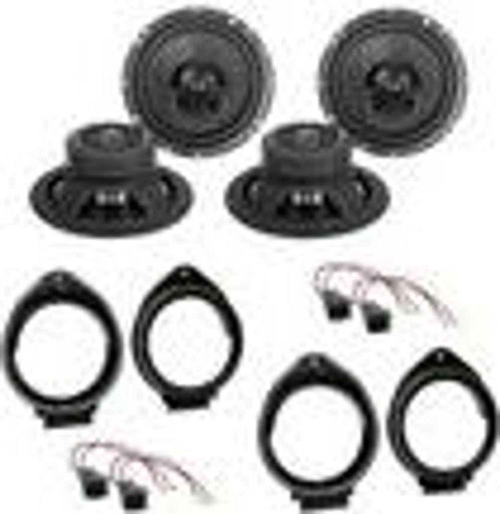 ESX Horizon HZ-62 Koax Lautsprecher Einbauset für Opel Astra K Zafira C Tourer