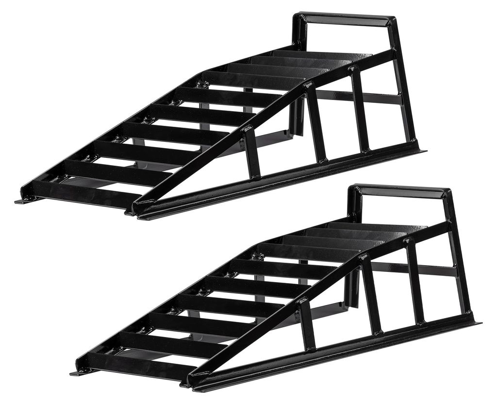 Wiltec 2x Auffahrrampe bis 2 t je Paar 905 x 295 x 278 mm, Produktbild 