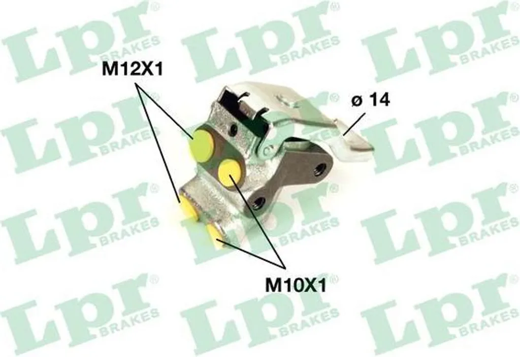 Compensateur de freinage Espace LPR 9925 pour charge et remorque