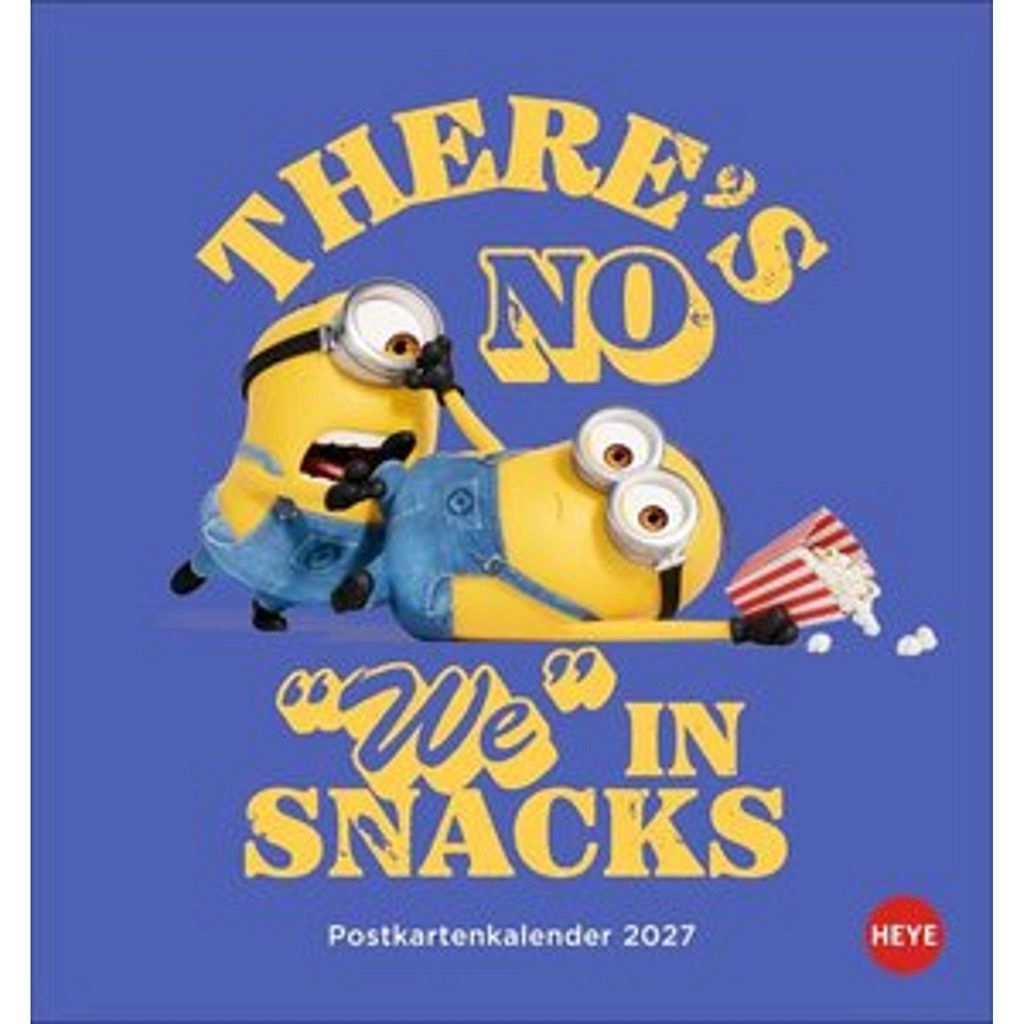 Kalendár s pohľadnicami Minions na rok 2027 Obrázok produktu 