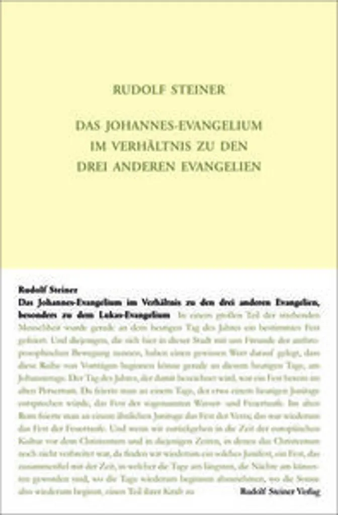Das Johannes-Evangelium et les Synoptiques : Étude Comparée de Luc