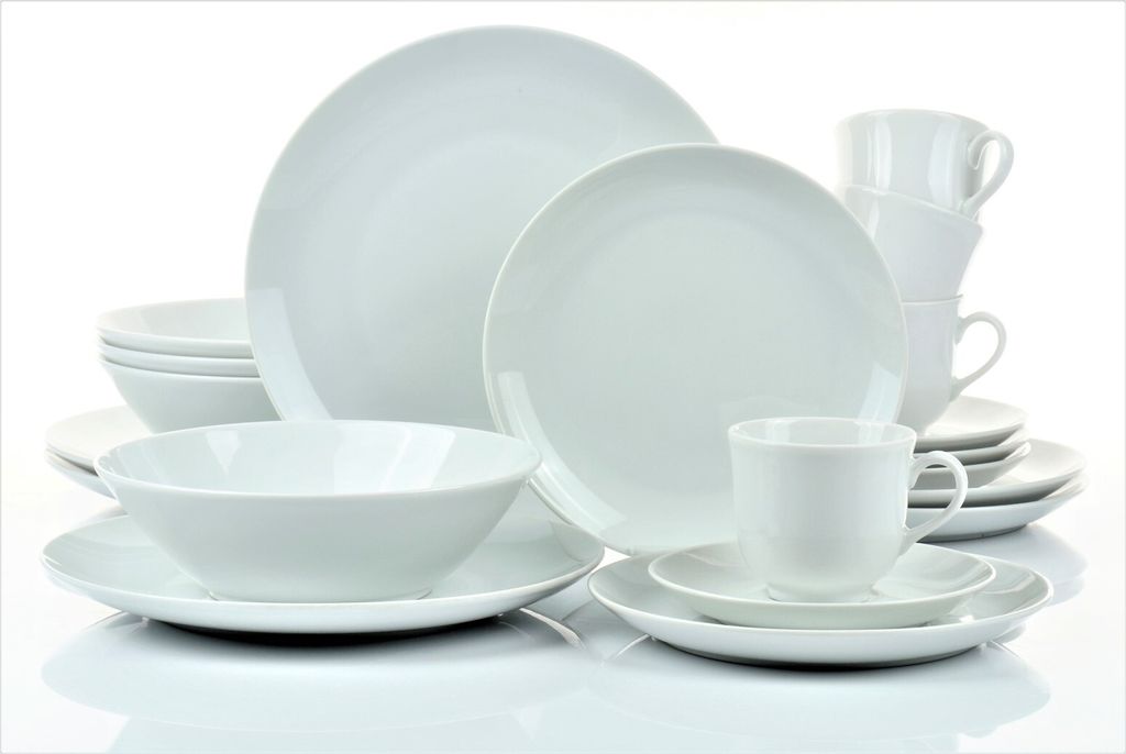 Coup - 20tlg. Kombiset für 4 Personen Kaffeeservice Tafelservice Porzellan