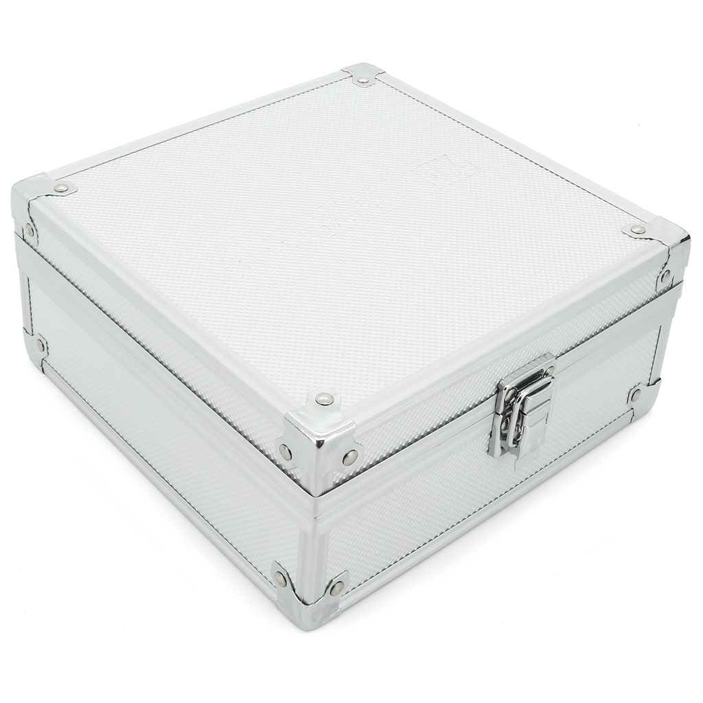 Aluminium Koffer Silber Box mit Schaumstoffeinlage (LxBxH) Produktbild 