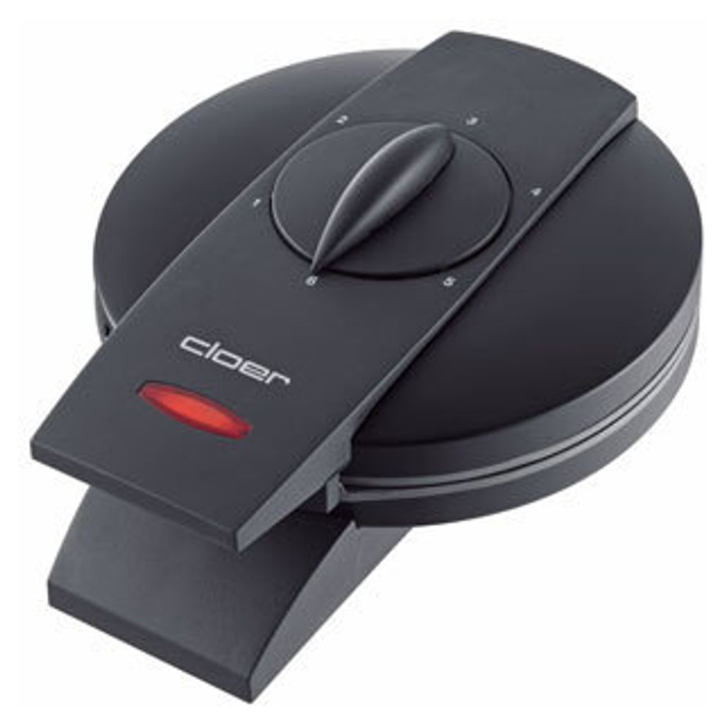 Cloer 1620 Waffeleisen, Edelstahlgehäuse, 930 Watt, Thermostat