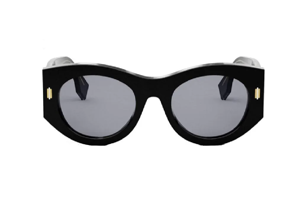 FENDI ROMA FE40125I 01V lunettes de soleil anti-éblouissement luxe
