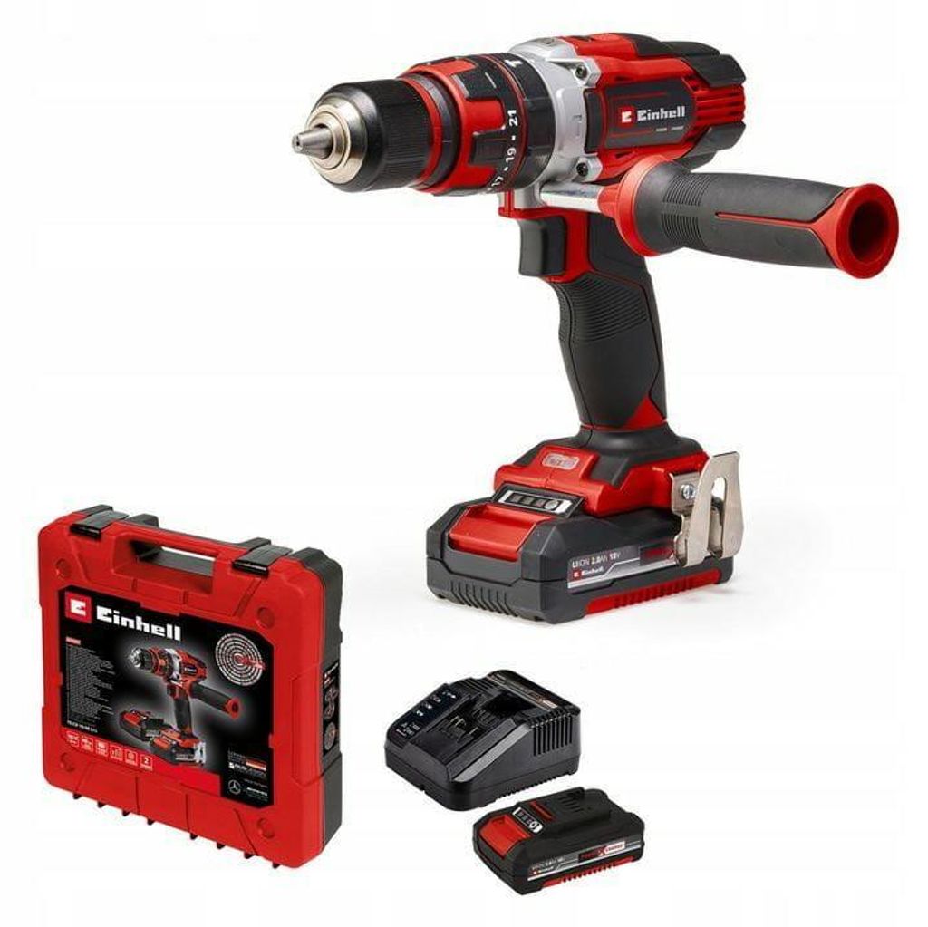 Einhell TE-CD 18/44 Li-i, Wiertarka pistoletowa, Zamek Zdjęcie produktu 