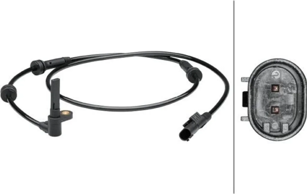 Capteur ABS HELLA Haute Précision - Remplacement OE 46837686 pour Punto