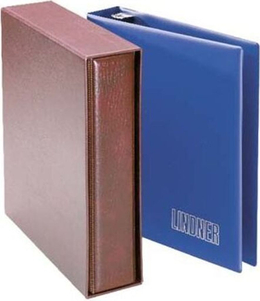 Lindner 1702 UNIPLATE Set Standard: Ringbinder 1700 mit Kassette 1701