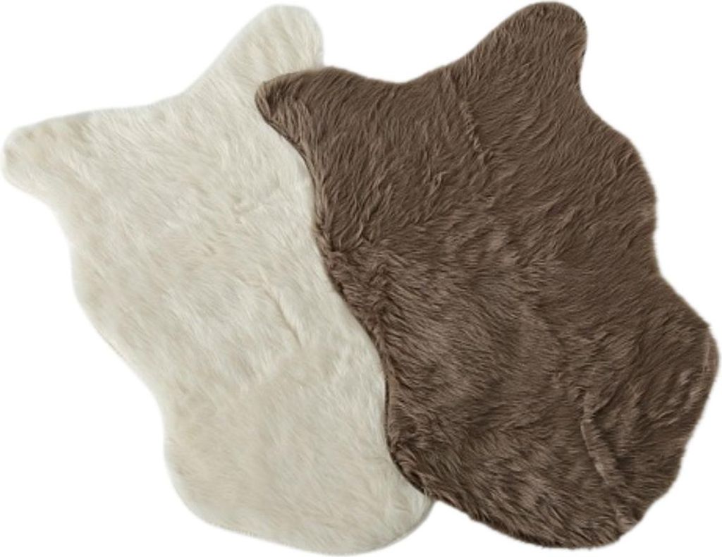 Boltze Gruppe Skoldi Deko-Fell braun sortiert 90 x 60 cm (1 St.)