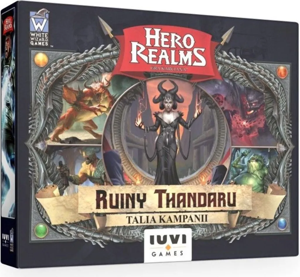 Jeu de Cartes Hero Realms Ruiny Thandaru Extension Campagne Narrative