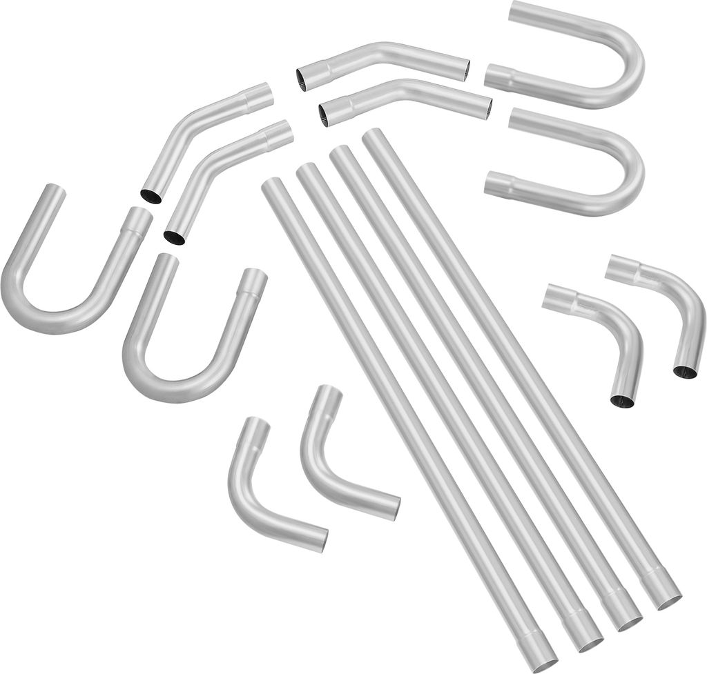 VEVOR Auspuff-Set, 16-teilig, DIY-Universal-Auspuff, Produktbild 