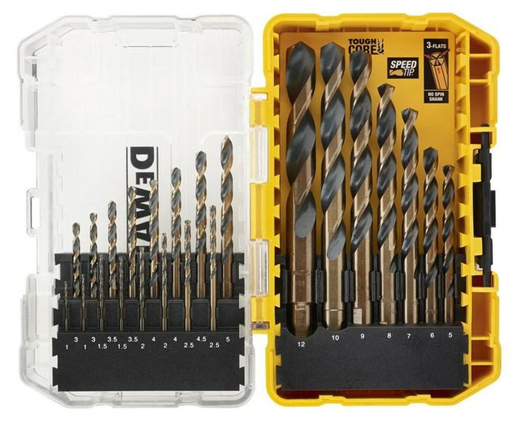 DEWALT Bohrersatz Metall HSS-G Black & Gold 23-teilig DT70729