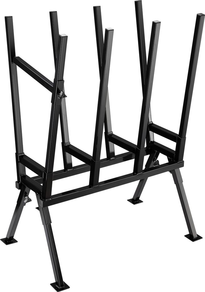 Wiltec Sägebock verzinkt klappbar, 715 x 530 x 1040 mm, mit Produktbild 