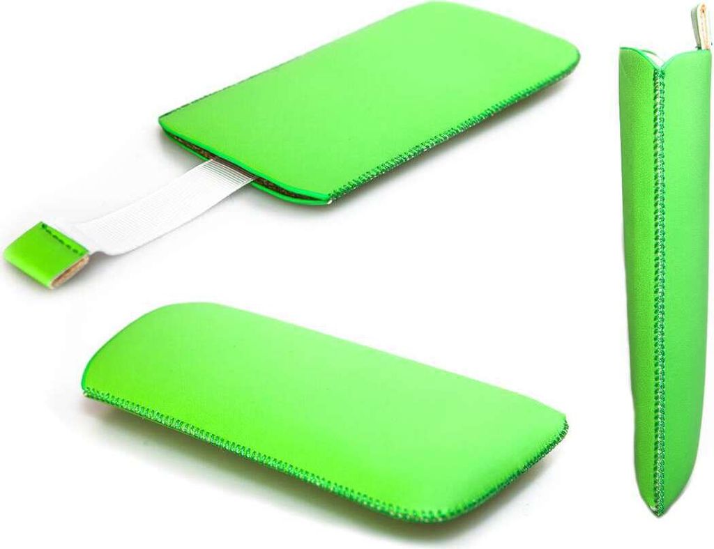 Tasche - Slide-Etui für Wiko Fizz in grün Produktbild 