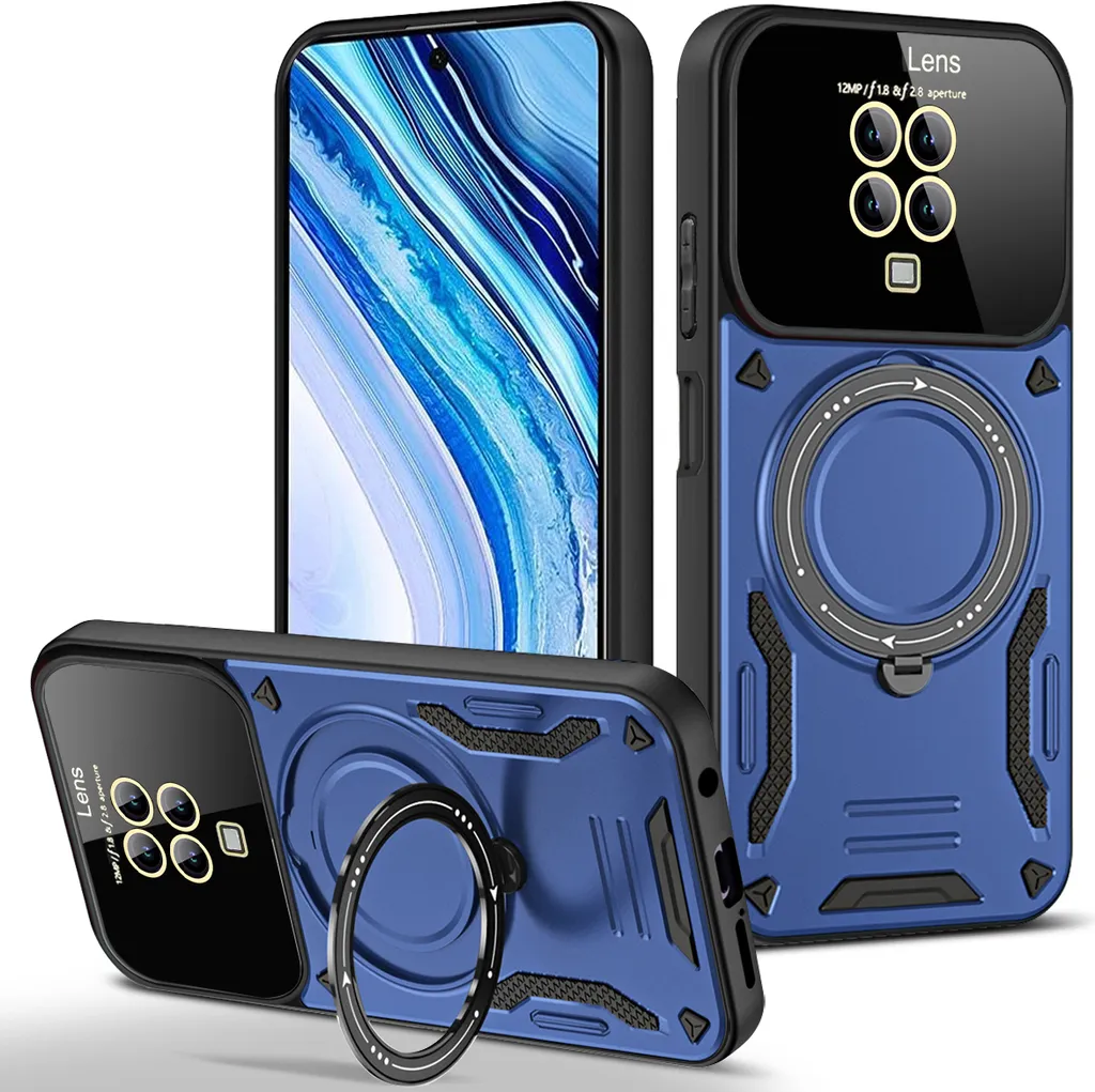 Custodia Protettiva Premium Blu Navy - Xiaomi Redmi Note 9 Pro / 9S