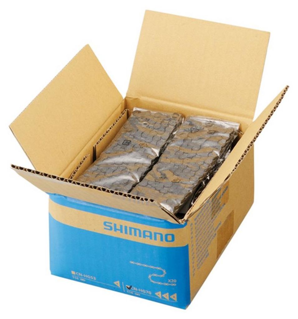 6/7/8-rýchlostná reťaz Shimano HG71 s reťazovým čapom - 116 Obrázok produktu 