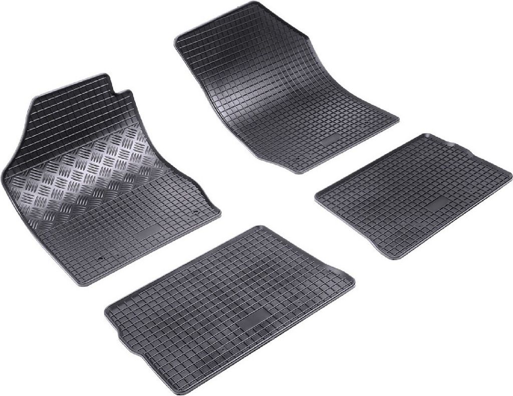 Z543277 Voll-Gummifußmatten passend für Renault Clio Campus 2 Typ B Schrägheck Hatchback 3türer 2006-2012