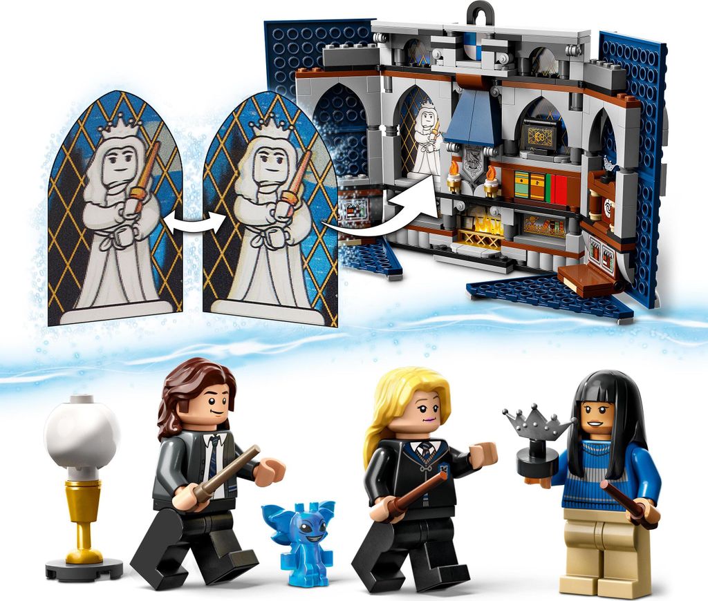 LEGO 76411 Harry Potter Hausbanner Ravenclaw, Hogwarts Produktbild 5