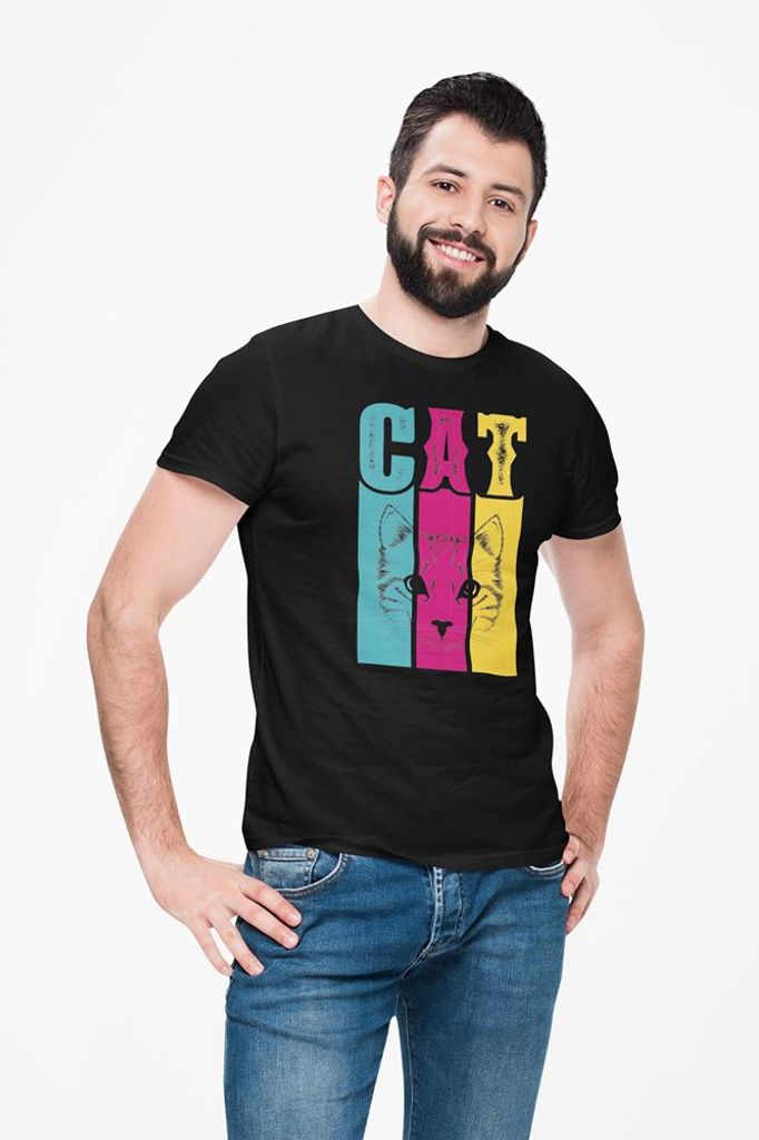 D&B Uni Polo ST00206 Cat Schwarz-Größe S