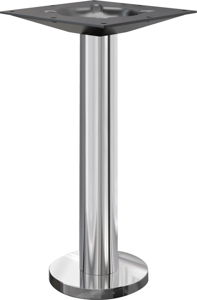 MILAN | Bistro Tischgestell | Edelstahl | Fuß: Ø 18 cm | Produktbild 