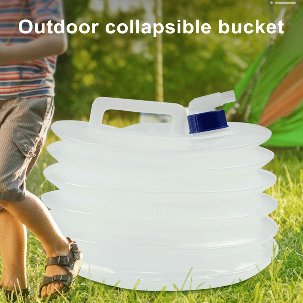 Sac à Eau Pliable 10 L Avec Robinet – Lot De 2, Sans BPA, étanche, Pour Camping, Voyage, Urgence, Randonnée