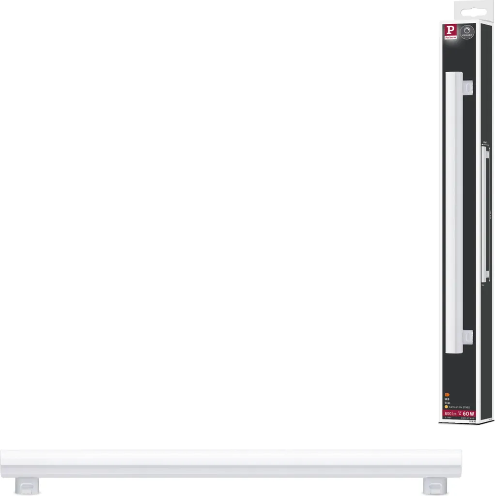 Lampada Lineare LED Paulmann 50cm 230V: Eleganza Satinata e Dimmer