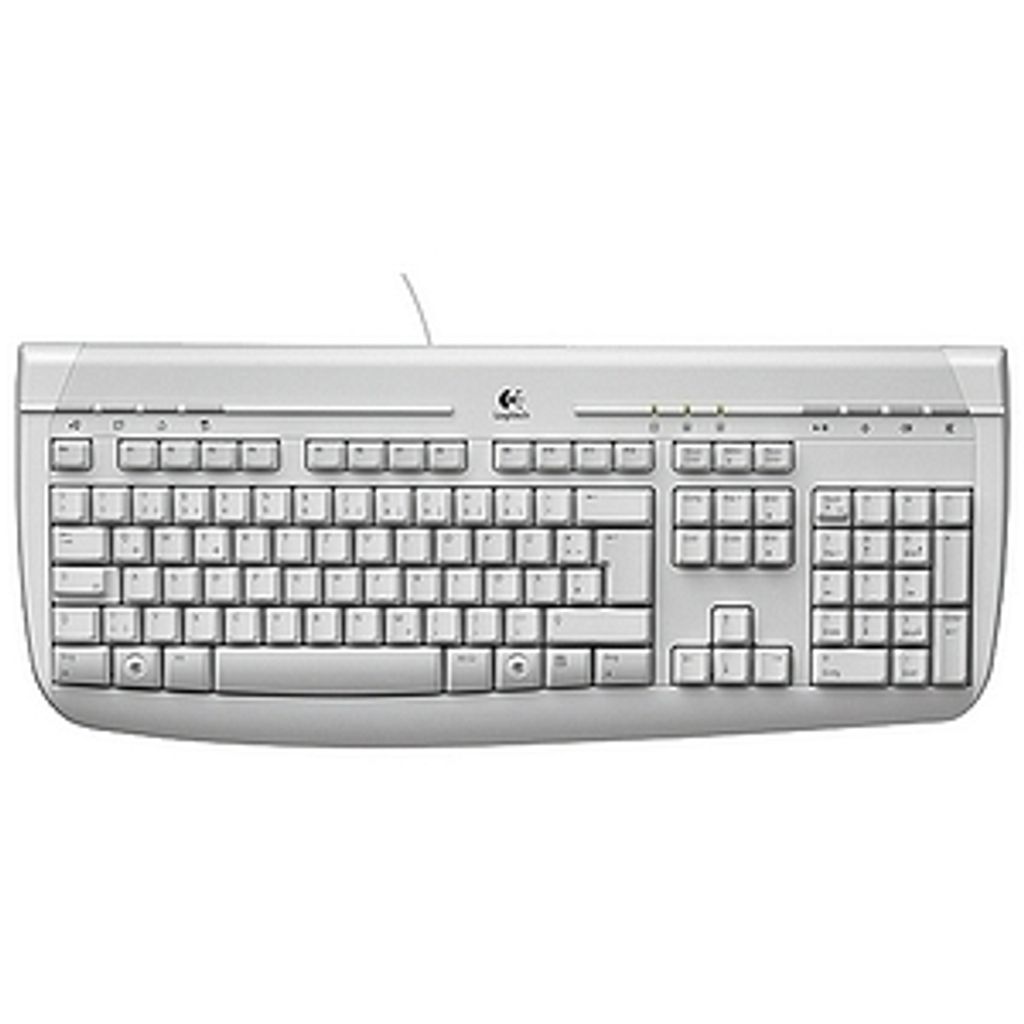 Logitech Internet 350 Keyboard, PS/2, 1.8 m, 494 x 202 x 37 Produktbild 