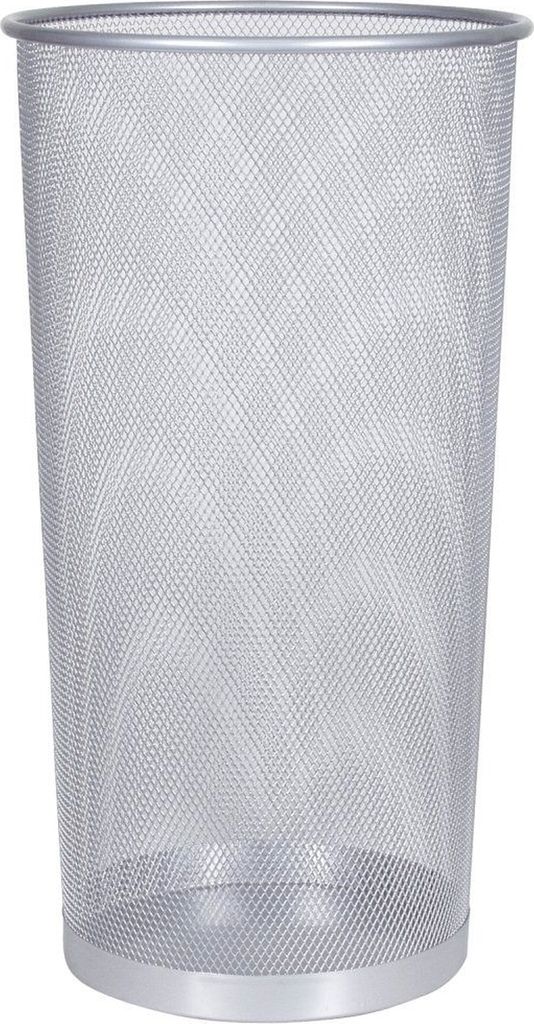 Schirmständer Metall Höhe 50cm silber rund 22,6 L Packung mit 6 Stück