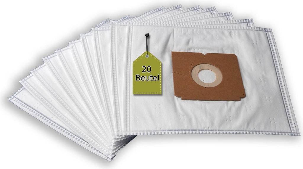 20 Staubsaugerbeutel passend für AEG Vampyrino RX, S, SX + 4 Mikro-Filter