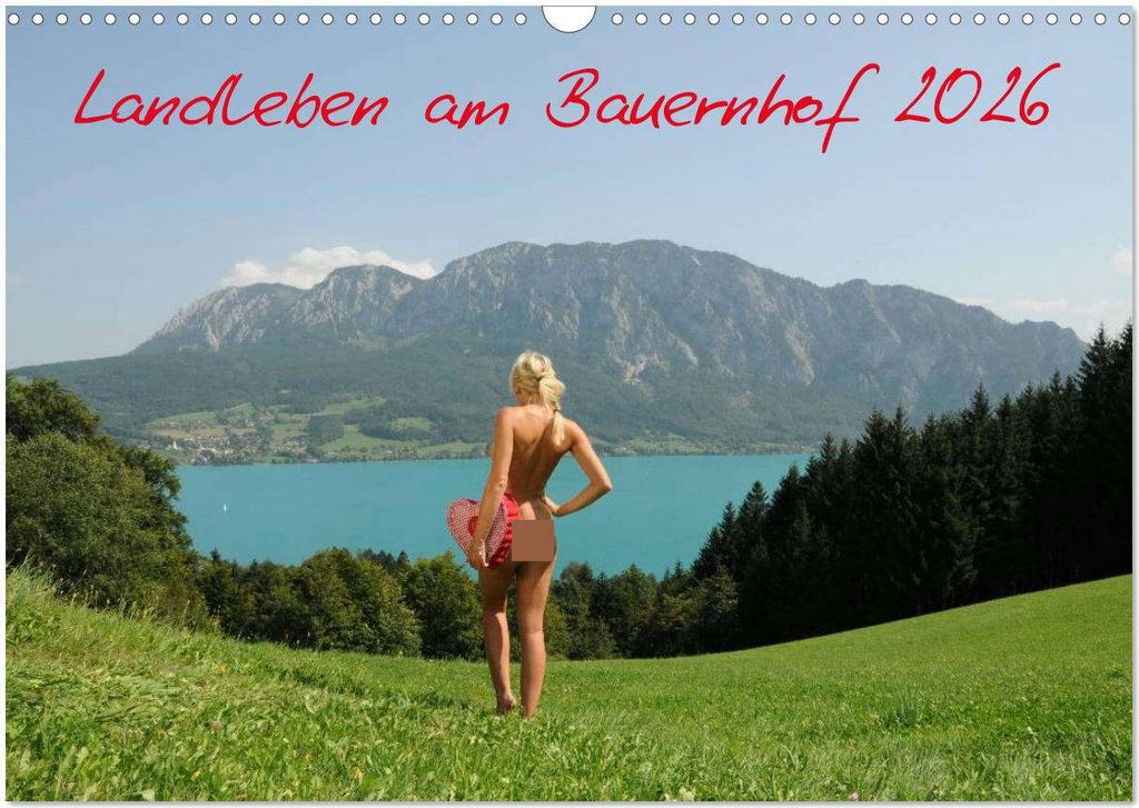 Landleben am Bauernhof 2026 (Wandkalender 2026 DIN A3 quer), CALVENDO Monatskalender