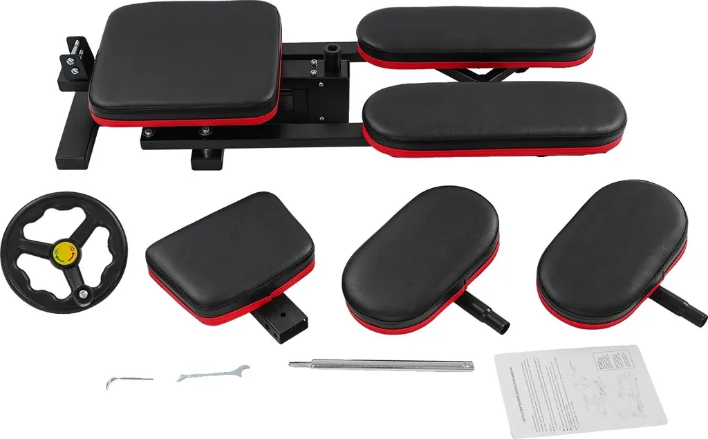 Extenseur de jambes réglable noir avec mousse confort - Pack Flexibilité