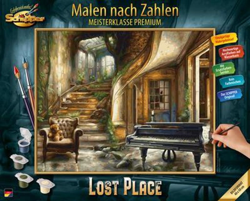 Schipper Malen nach Zahlen Master Class Premium 40x50cm Lost Place 609130908